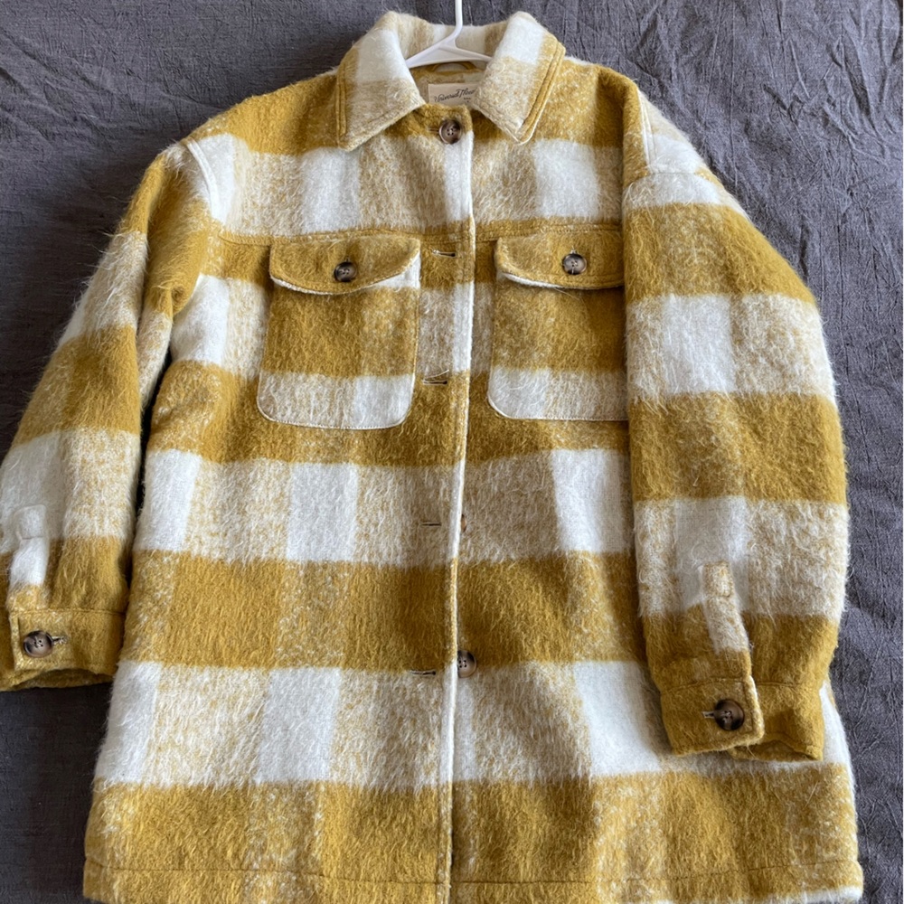 Universal Thread Oversized Plaid Jacket—Women’s Medium